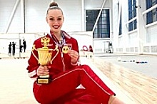 Зеленоградка стала чемпионкой России по художественной гимнастике