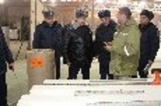 Начальник Управления организации производственной деятельности и трудовой адаптации осужденных ФСИН России Владимир Родионов с рабочим визитом посетил ИК-2 УФСИН России по Рязанской области