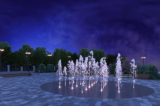 В Челябинске появится сквер с сухим фонтаном