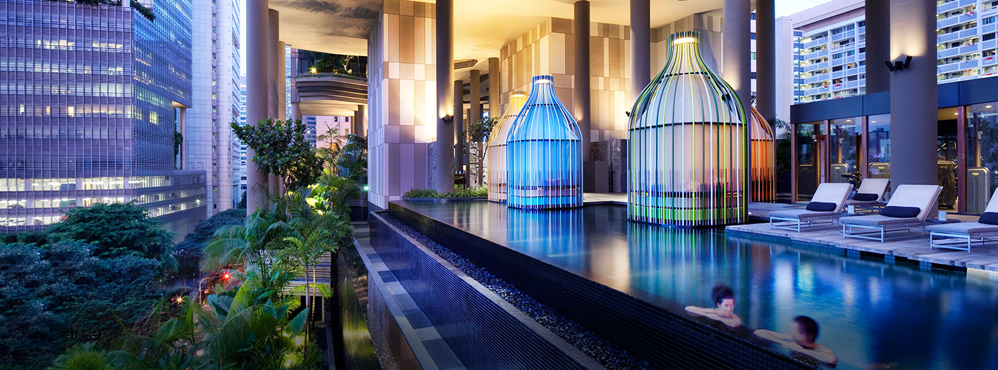 Отель Parkroyal on Pickering, Сингапур, Сингапур