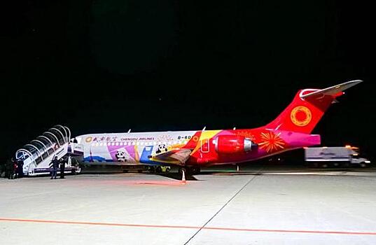 Китайский самолет ARJ21 перевез первый миллион пассажиров