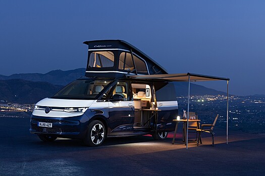 Кемпер Volkswagen California на базе Multivan T7: PHEV-установка и пара раздвижных дверей