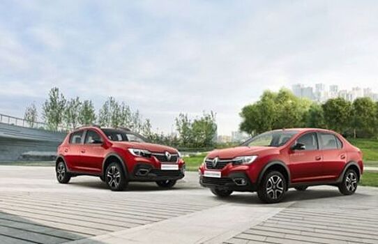 Renault Logan и Sandero теперь в новой серии Stepway City