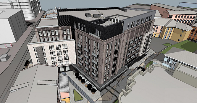 Экспертиза одобрила проект восьмиэтажной гостиницы в Нижнем Новгороде