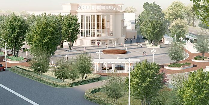 Панно с картой Автозаводского района появится в сквере перед Универмагом