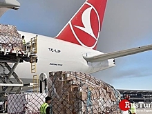 На аэропорты Стамбула пришлось 77% грузоперевозок через Турцию