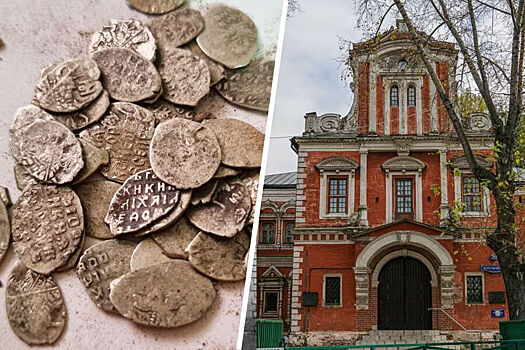 На Берсеневской набережной обнаружили тысячи серебряных монет