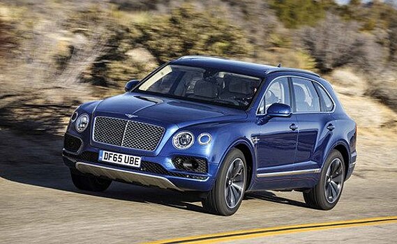 Bentley объявила цены на гибрид Bentayga