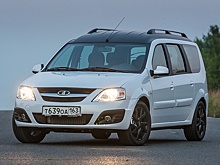 В Тольятти сняли на фото редчайший "президентский" универсал Lada Largus VIP