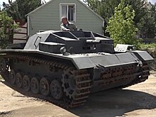 Умелец из Волгограда воссоздал немецкую "самоходку" StuG III