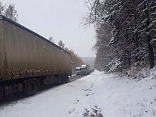 Из-за непогоды на участке федеральной трассы в Приангарье ввели ограничения