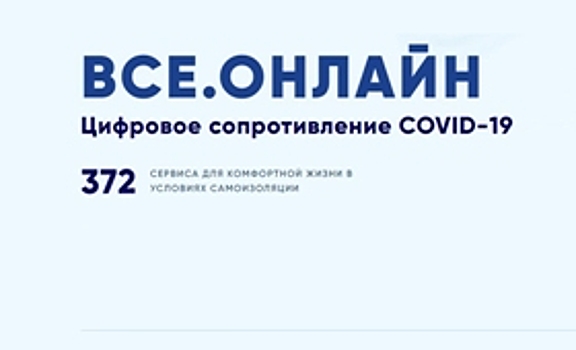 Количество цифровых сервисов на портале «Все.онлайн» увеличилось в шесть раз