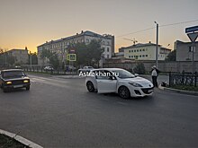Астраханка на иномарке сбила девушку на пешеходном переходе