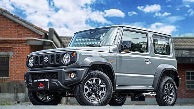 Посмотрите на этот Jimny с удивительным выхлопом