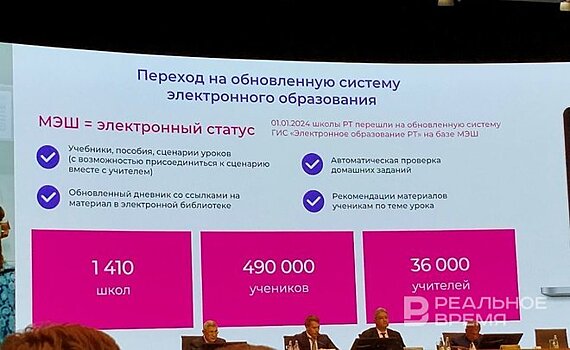 Татарстанским учителям выдали 36 тысяч ноутбуков в 2023 году