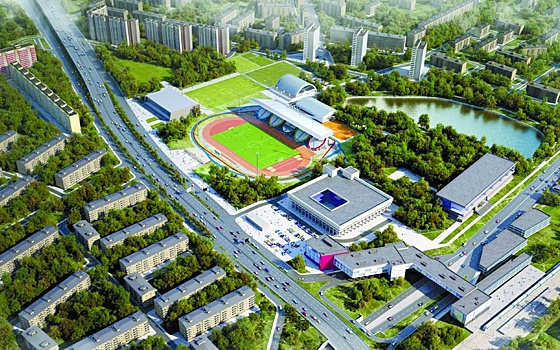 Более четырех тысяч зрителей смогут посещать мероприятия на стадионе «Москвич» после реконструкции