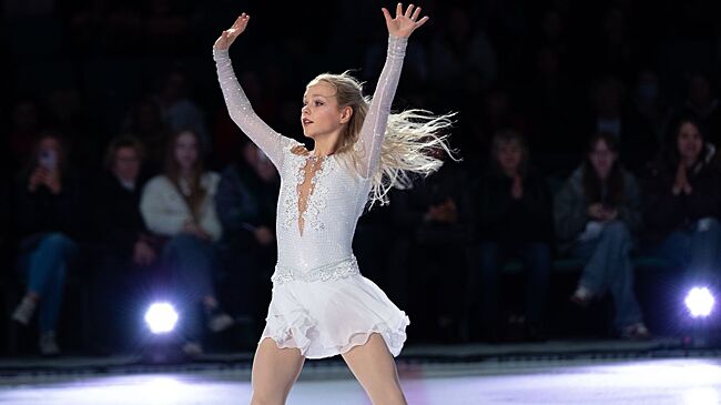 14-летняя фигуристка Костылева стала кандидатом в мастера спорта