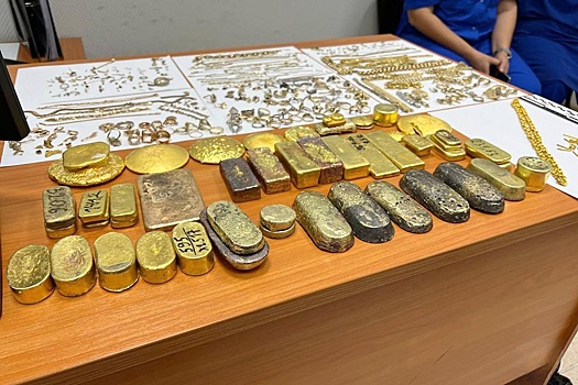 Пограничники изъяли золото на 142 млн рублей у пассажира рейса в Махачкале