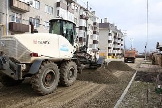 В Ставрополе начали ремонтировать улицы в частном секторе