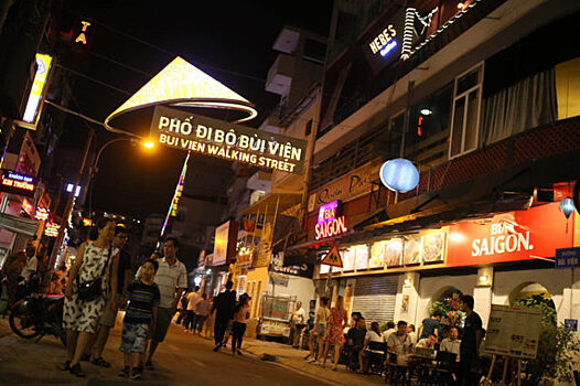Власти Хошимина планируют расширить пешеходную улицу Bui Vien