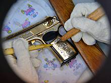 В музее Петербурга показали подаренные Шойгу наградные пистолеты Пригожина