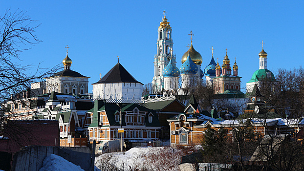 Сергиев Посад возглавил рейтинг самых популярных у туристов‐паломников мест