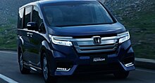 Компания Honda представила первые снимки минивэна Stepwgn нового поколения