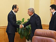 Рустам Минниханов встретился с замминистра экономики Ирана Мохаммадом Джавадом Шарифзаде