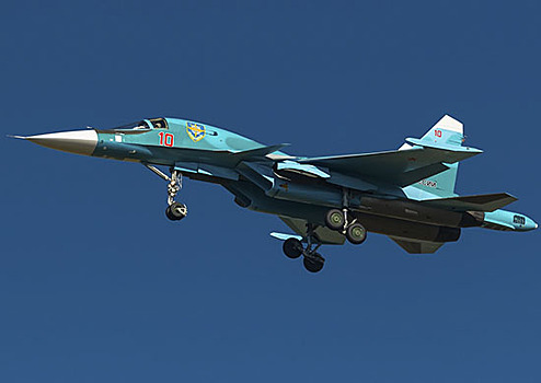 Четыре самолета Су-34 поступят в Центральный военный округ
