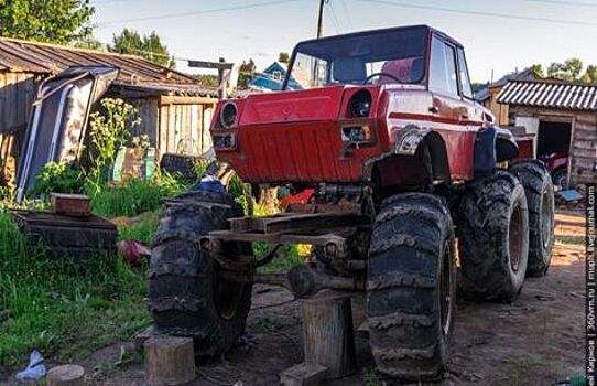 Российский житель создал уникальный внедорожник