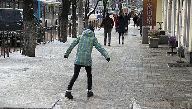 В Центральной России ожидаются мокрый снег и гололед