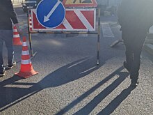 В Оренбурге на ул. Володарского в районе «зебры» провалился асфальт