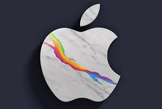 Apple изменила свой логотип специально для магазина в Риме
