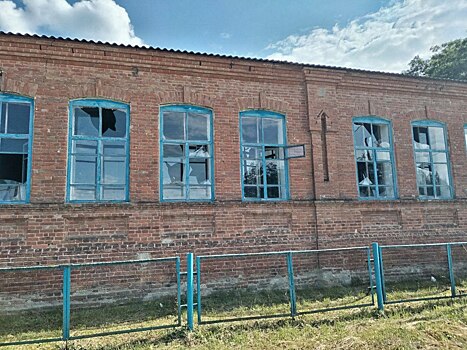 При обстреле села Волфино в Курской области пострадали три человека