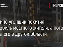 В Мурино угонщик похитил автомобиль местного жителя, а потом продал его в другой области