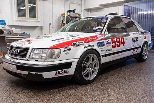 Редкий 1155-сильный Audi S4, победивший в гонке в Бонневилле, выставили на торги
