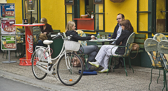 Москвичам предоставят скидки в кафе за велосипеды