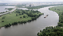 В Москве спасли детей на плоту