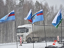 На дороге Когалым – Сургут загорелась фура