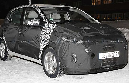 Новый Hyundai i10 впервые запечатлен на фото