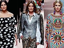 Карла Бруни, Моника Белуччи и другие звезды представили коллекцию Dolce & Gabbana