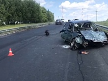 Мужчина погиб, женщина получила травмы в столкновении легковушек в Кстовском районе