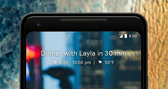 Рендеры Google Pixel 2 XL показали фронтальную панель