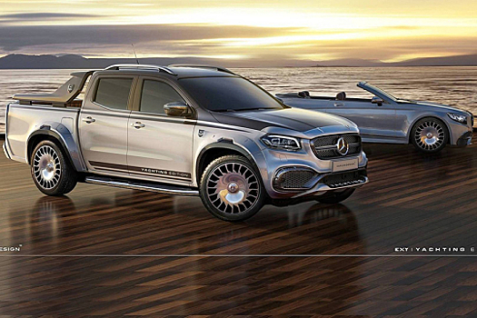 Пикапу Mercedes X-Class добавили роскоши