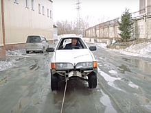 Новосибирцы построили идеальный автомобиль для пробок