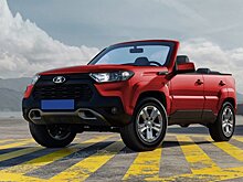 Lada Niva Travel в кузове кабриолет показали в Сети