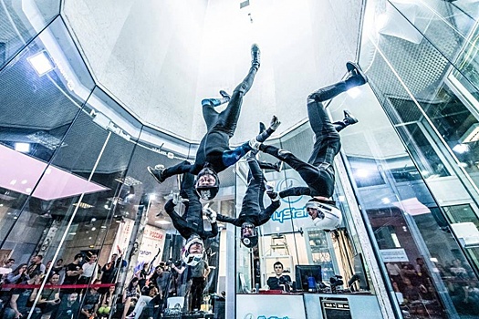 Южноуральские спортсмены стали лучшими на российских соревнованиях в аэротрубе