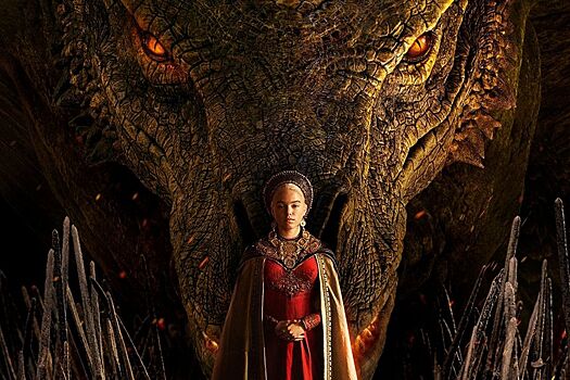 Править будет огонь: эпичный постер сериала «Дом дракона» — приквела «Игры престолов»