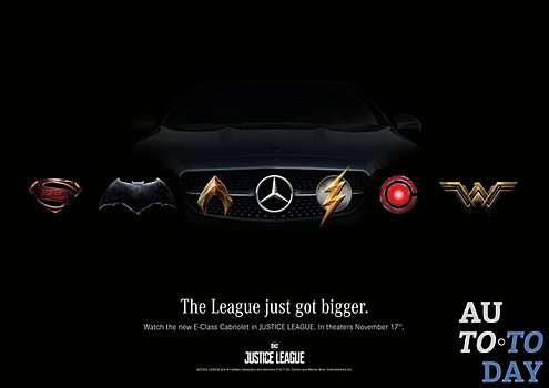 Mercedes-Benz станет участником супергеройского боевика «Лига Справедливости»