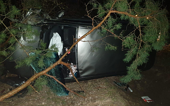 В Ласкове перевернулся пьяный водитель на Honda